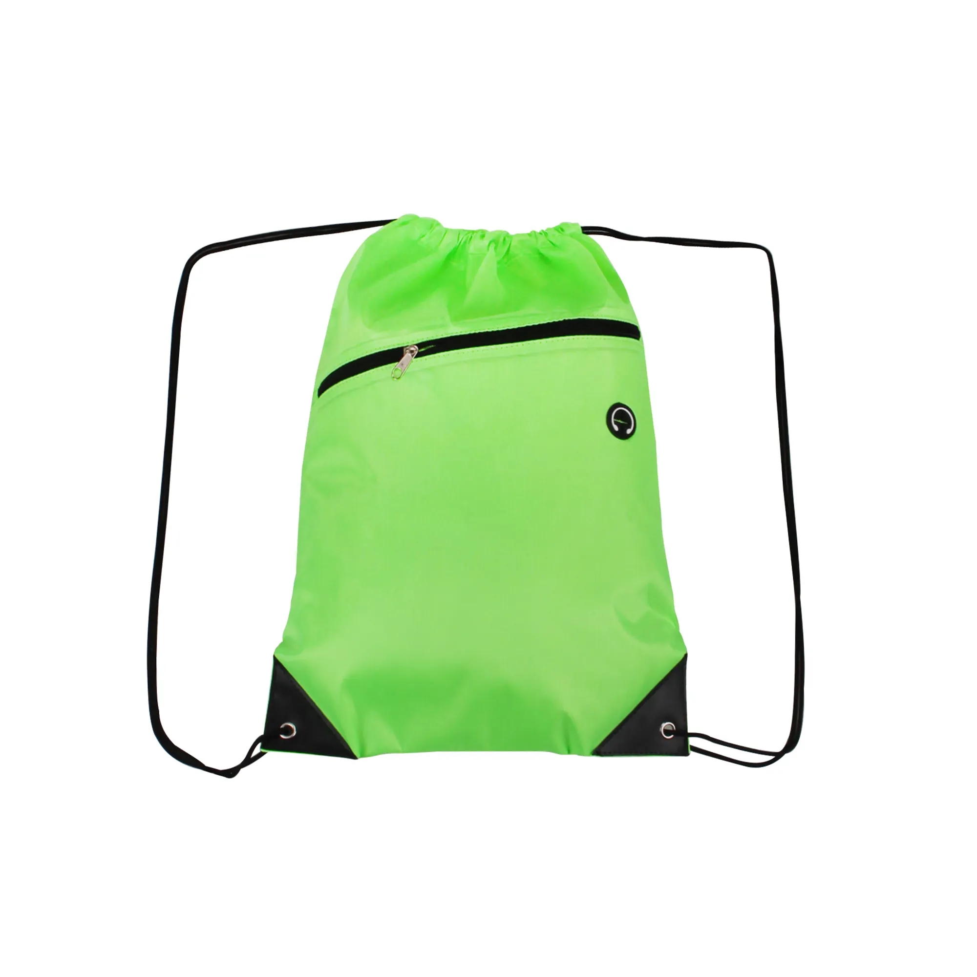 Drawstring Sports Pack with Front Zipper 3