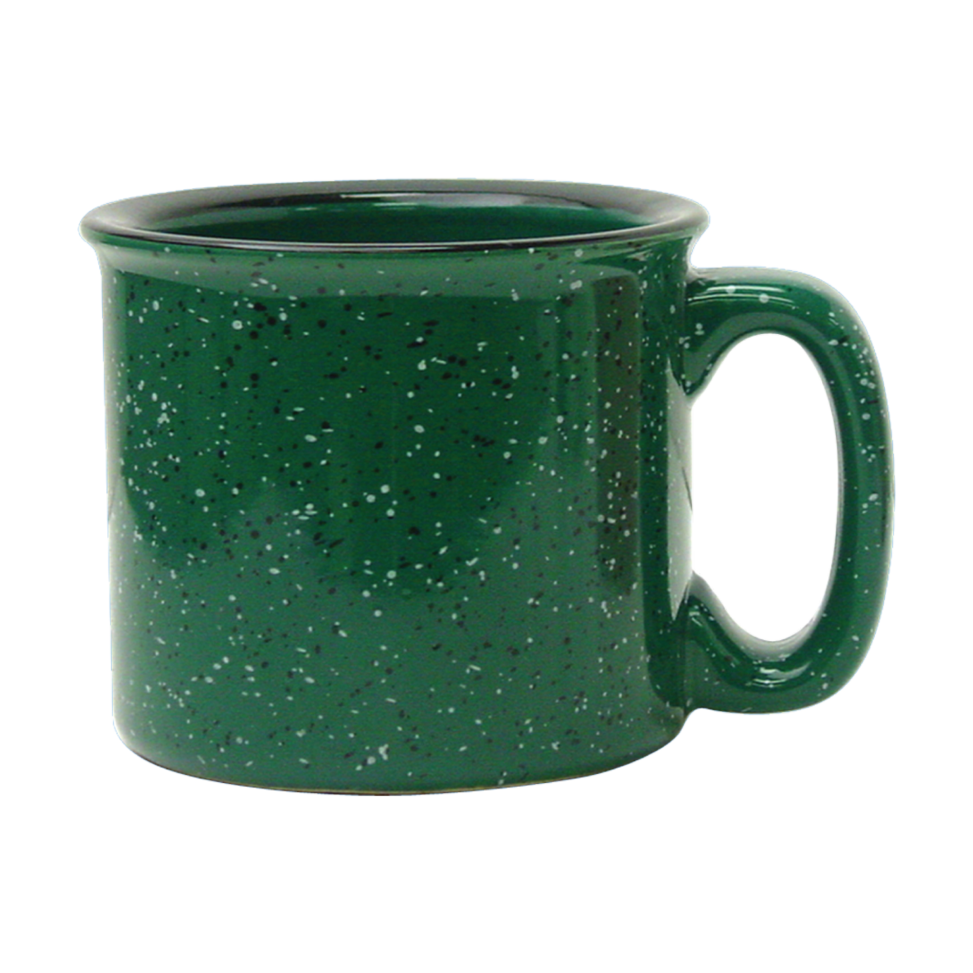 15 oz Green Campfire Mug
