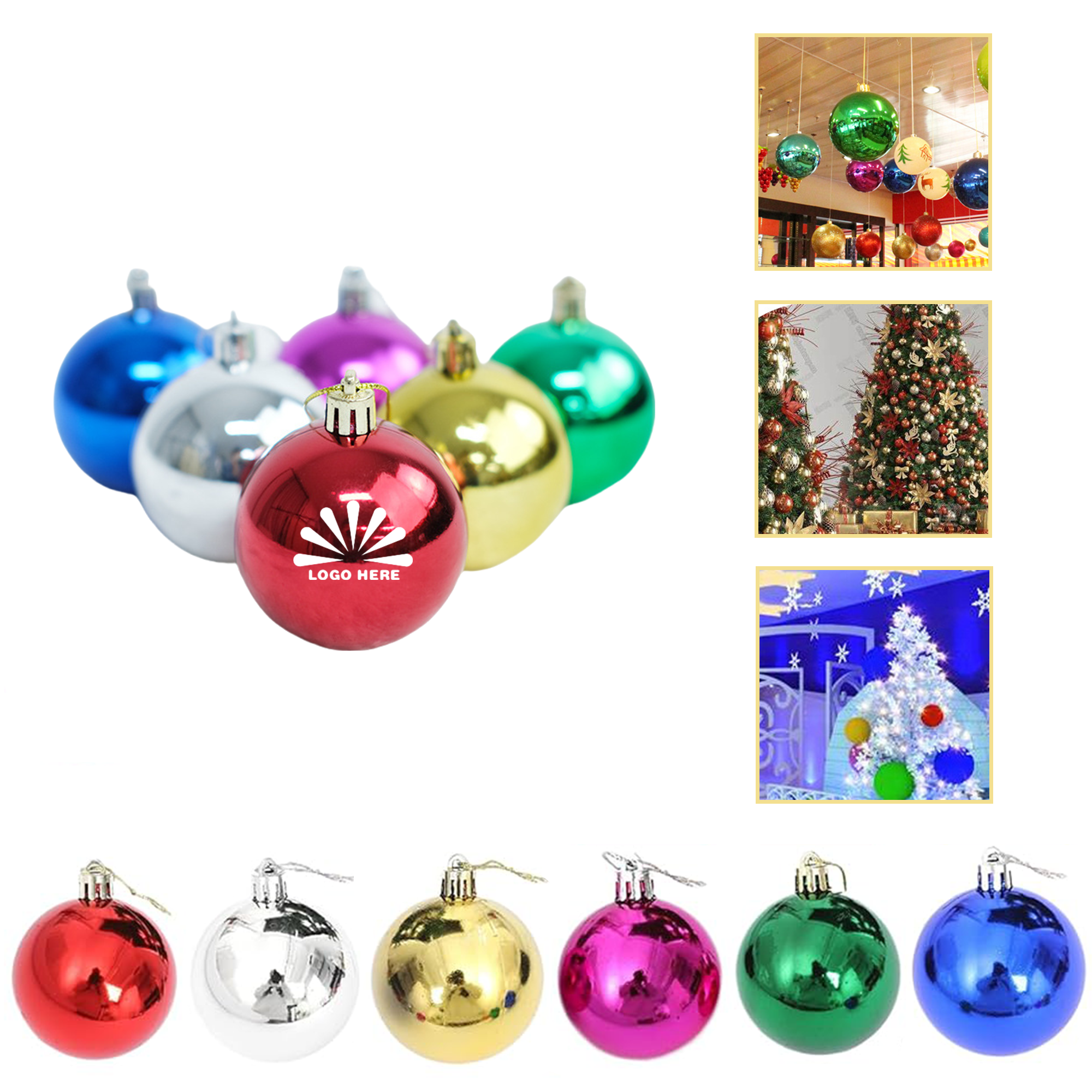 Christmas Party Ball Ornament MOQ100 2