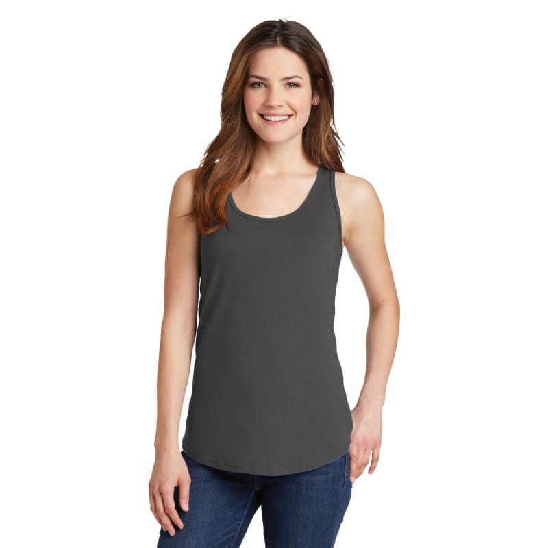 Port & Company Women's Core Cotton Tank Top. 2
