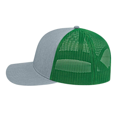 Cap America Poly/Cotton Trucker Mesh Back Cap 68