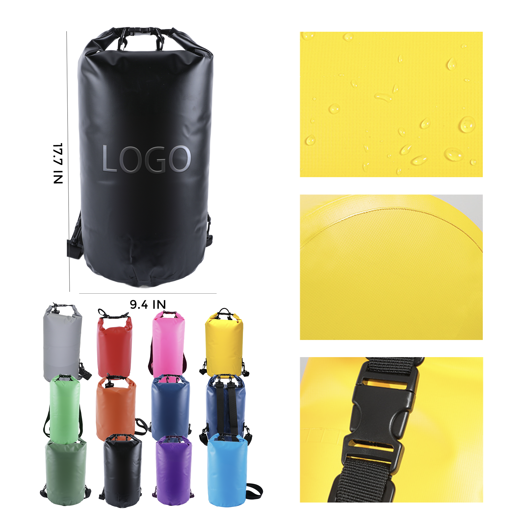 MOQ 10 PCS Durable Waterproof Bag 2