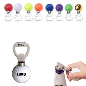 Charming Golf Ball Shaped Beer Bottle Opener Stainless Steel 11