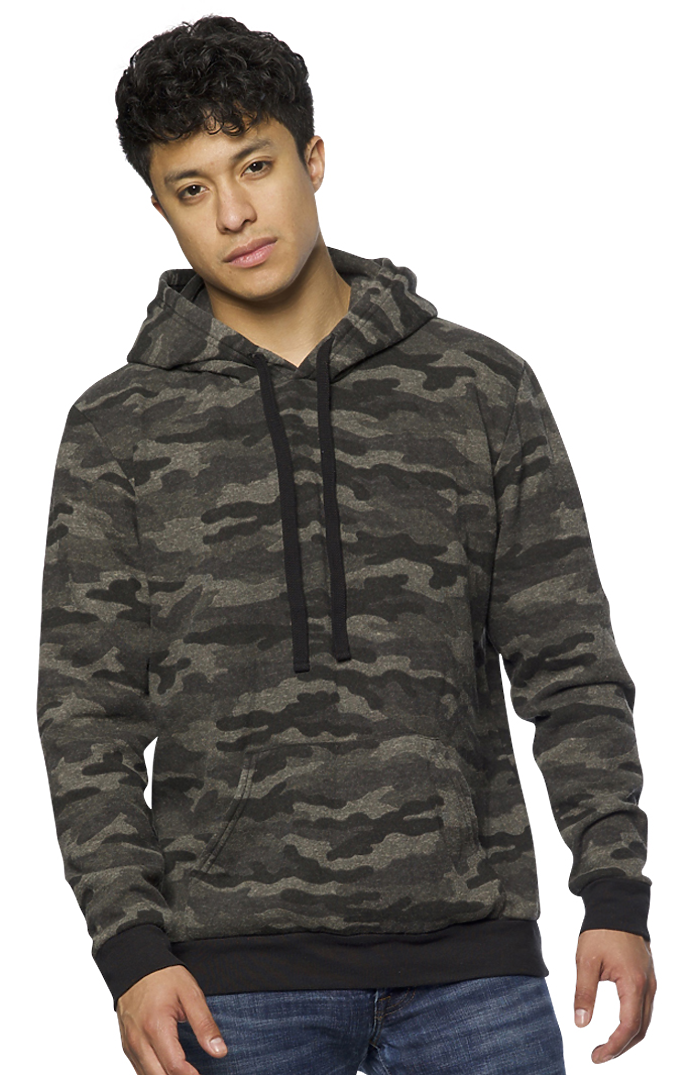 Unisex Triblend Pullover Camo Hoody 2