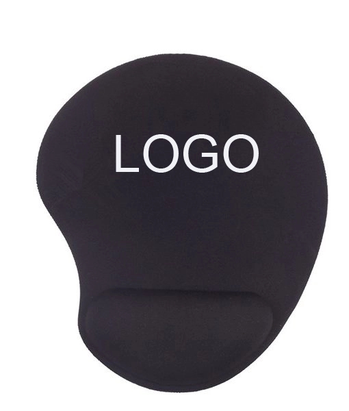 Oval Mouse Pad with Gel Wrist Rest 3