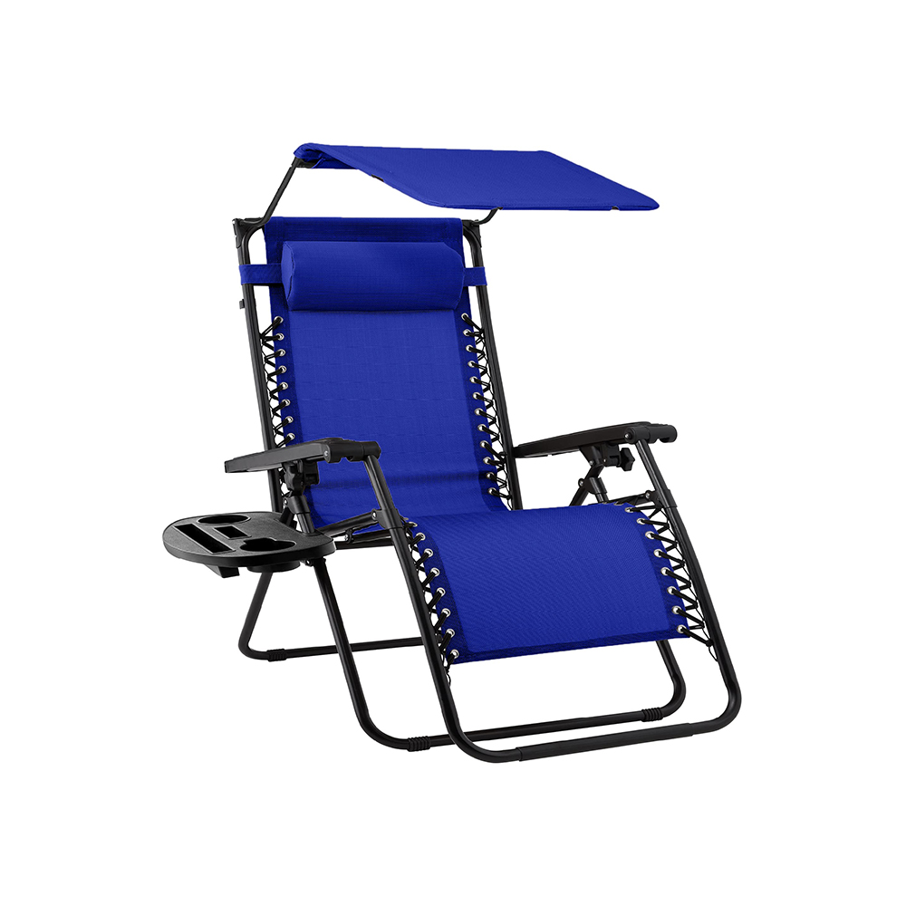 Zero Gravity Lounger with Canopy Shade 21