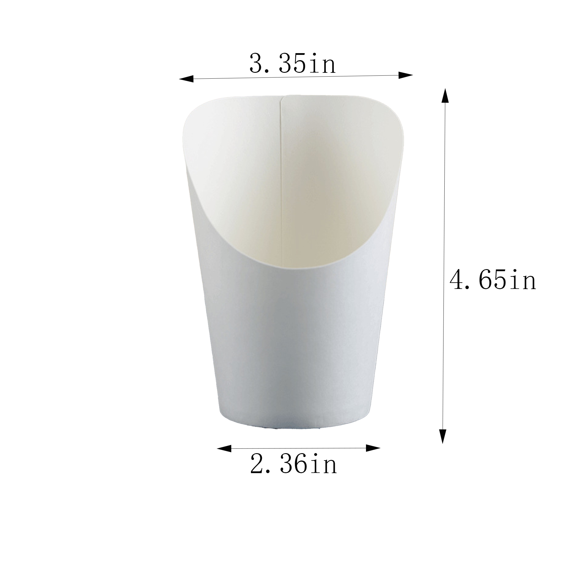 14oz Disposable Paper French Fry Cups 3