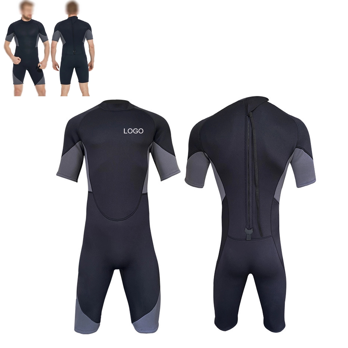 Neoprene Short Sleeves Wet Suits 5