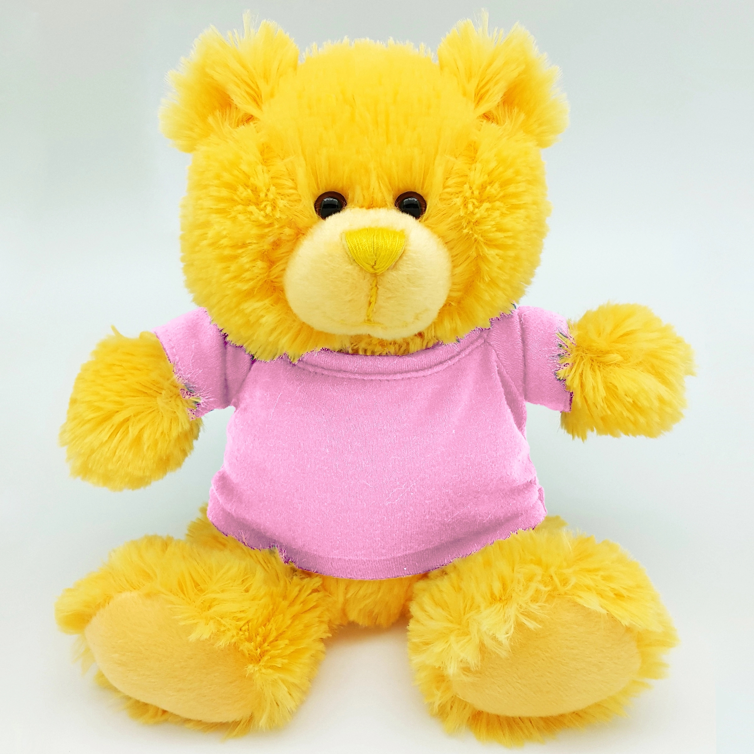 8" Bright Color Yellow Bear 11