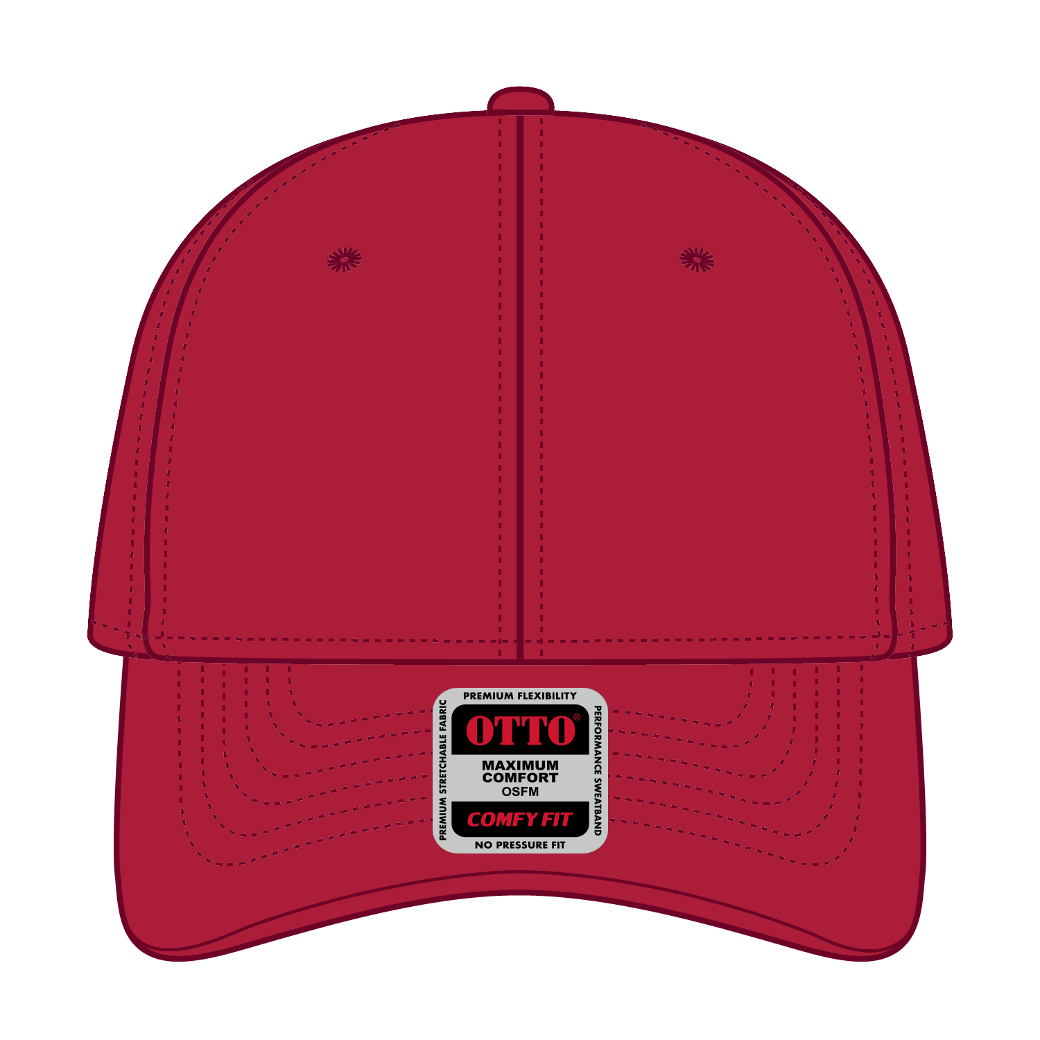 OTTO CAP® OTTO COMFY FIT® 6 Panel Low Profile Baseball Cap 10