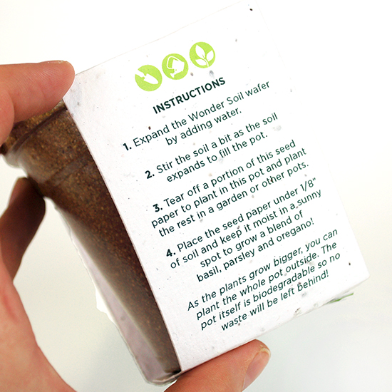 Herb Seed Paper Sprouter Kits 1