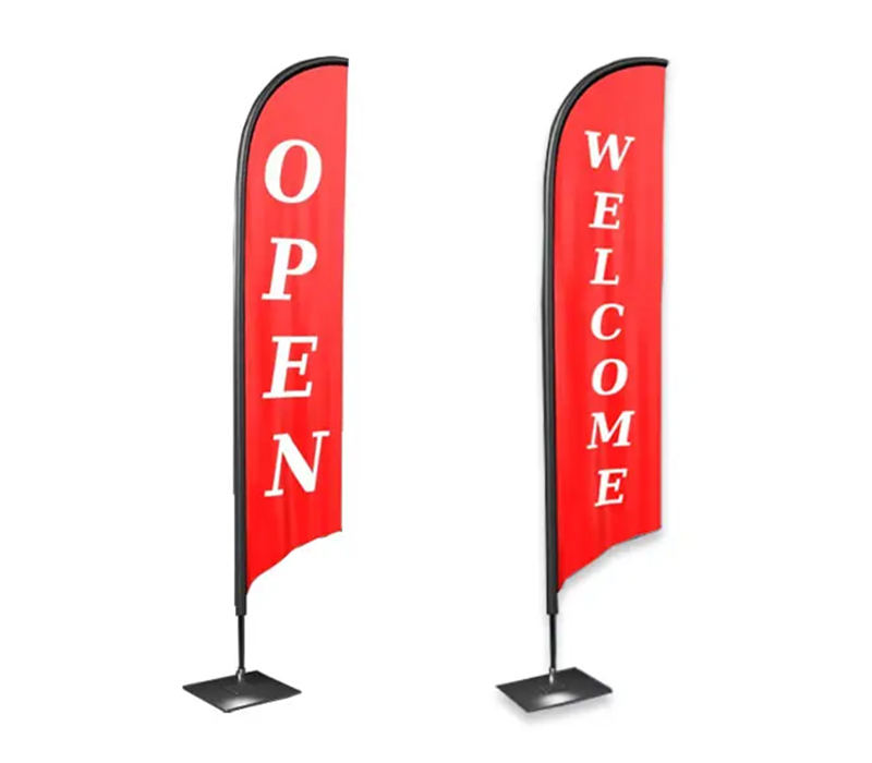 Feather Flag for Outdoor Advertising 6
