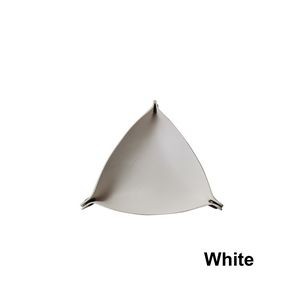 Large Triangular PU Leather Foldable Holder With Metal Clasps 16