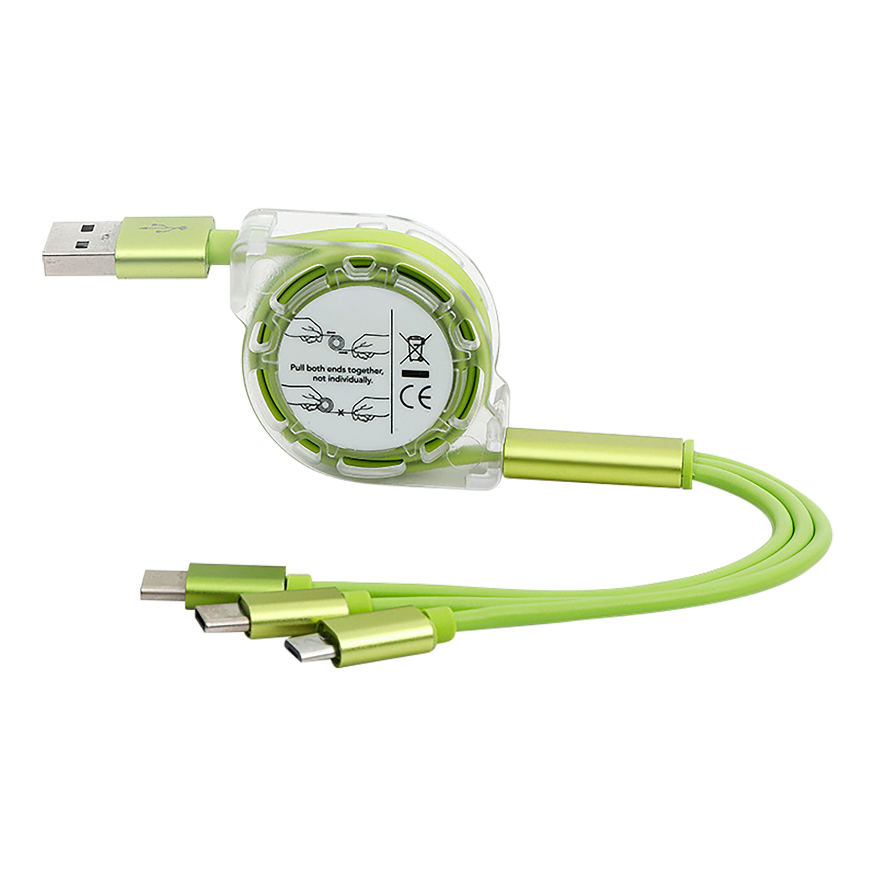 3-in-1 Multi Device Charger and USB Charging Cable 4