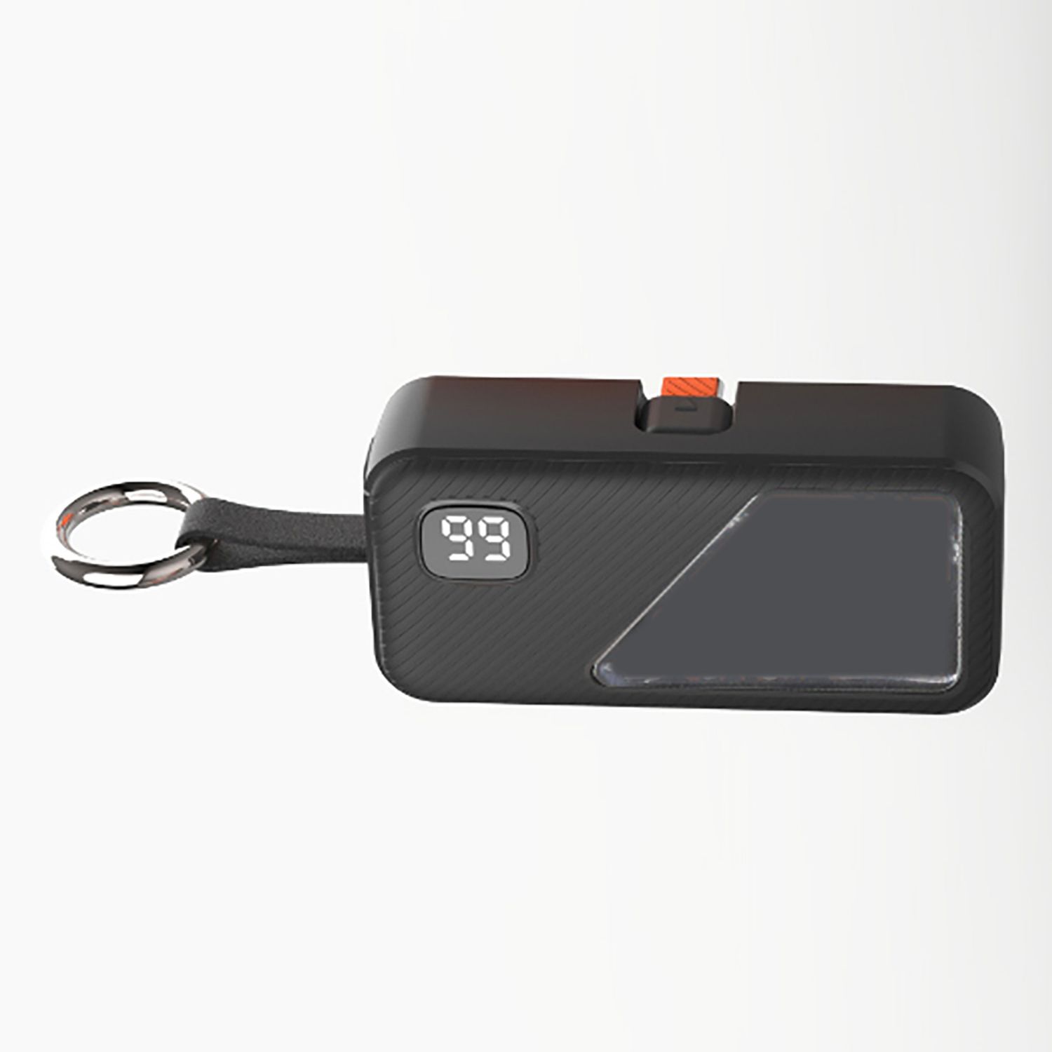 5,000 mAh 10W Power Bank with LED Display & Keychain 9