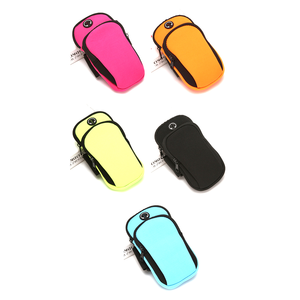 Running mobile phone arm bag sports wrist bag 5