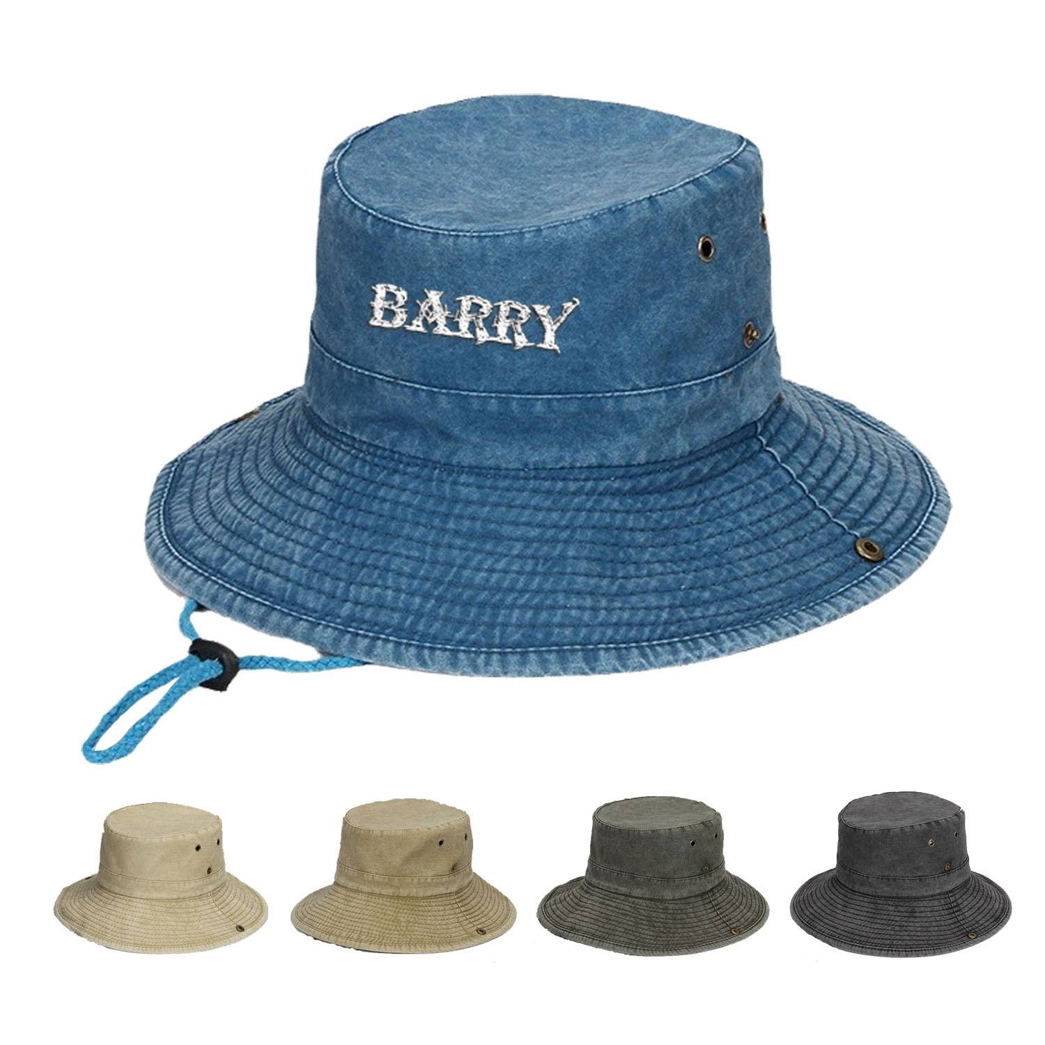 Vintage bucket bonnie hat