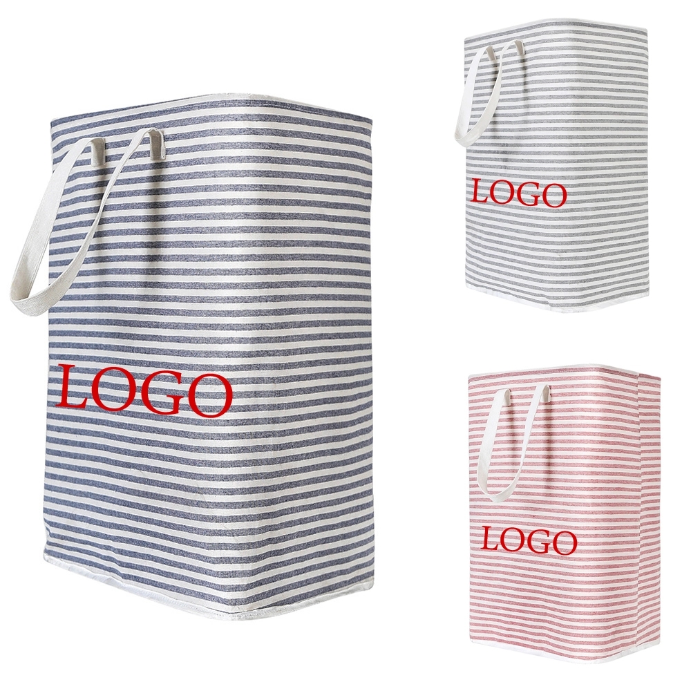 Custom Gift Portable Laundry Hamper & Storage Basket 4