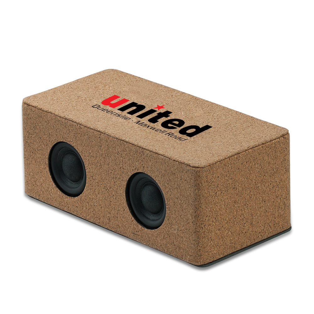 Eco-Friendly Cork Speaker and 10W Wireless Charger Combo 13