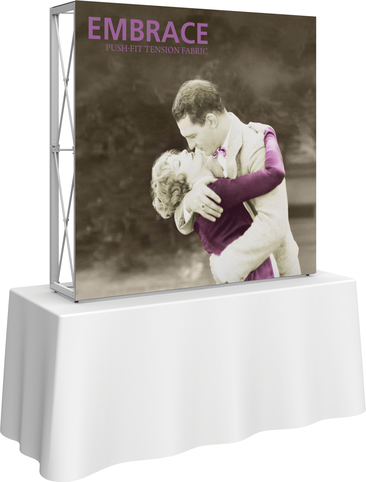 Embrace 5 ft. Tabletop W/Front Graphic