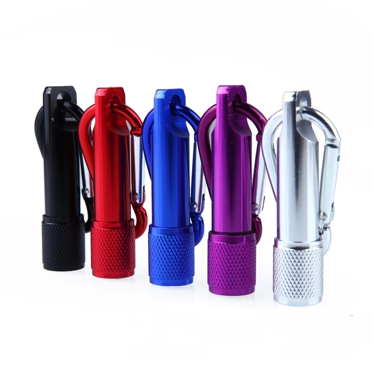 Mini Flashlight with Carabiner 1