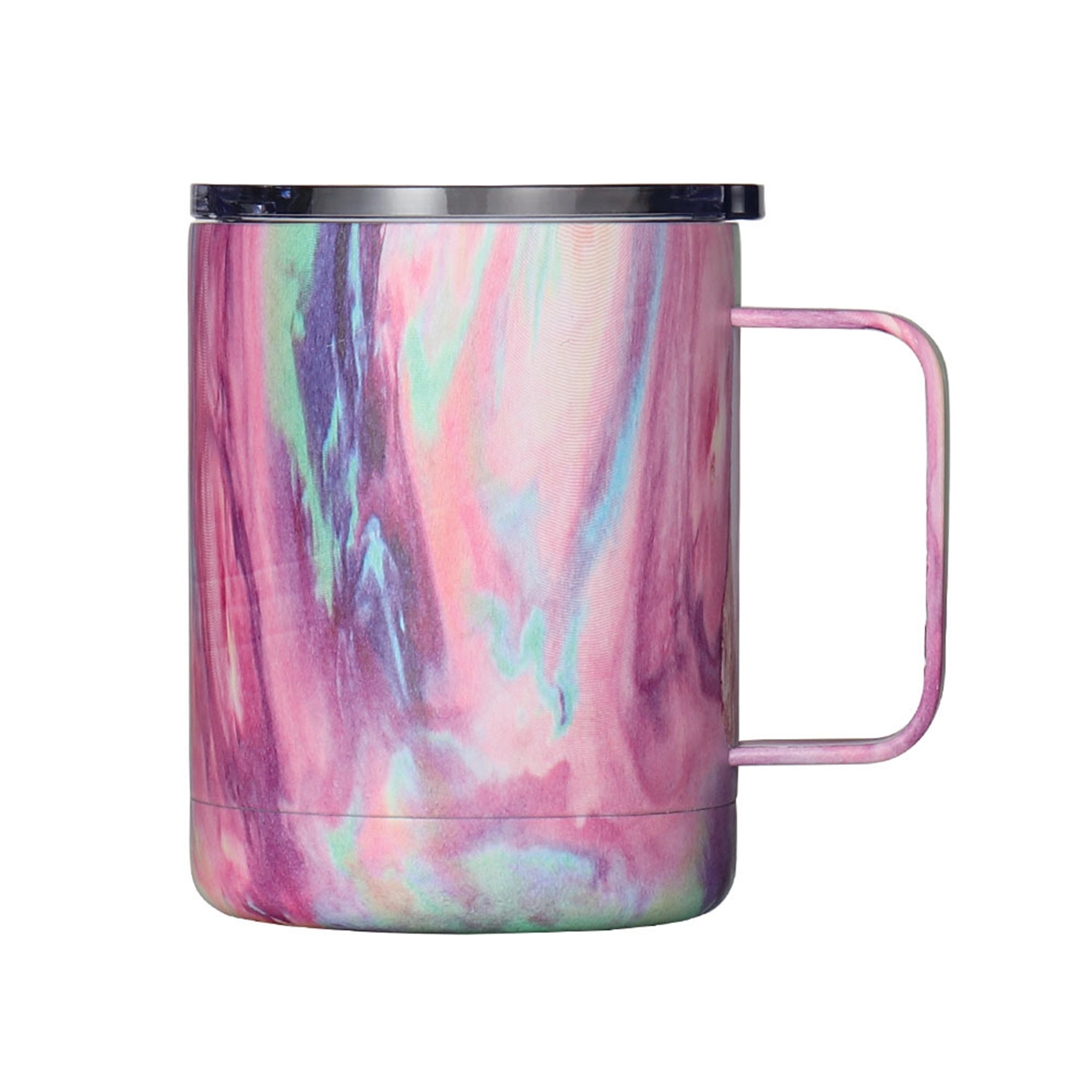 Colorful 12 Oz. Insulated Coffee Cup With Handle 5