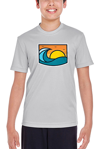 3.8 oz 100% Polyester Interlock with Moisture-Wicking Protection 8