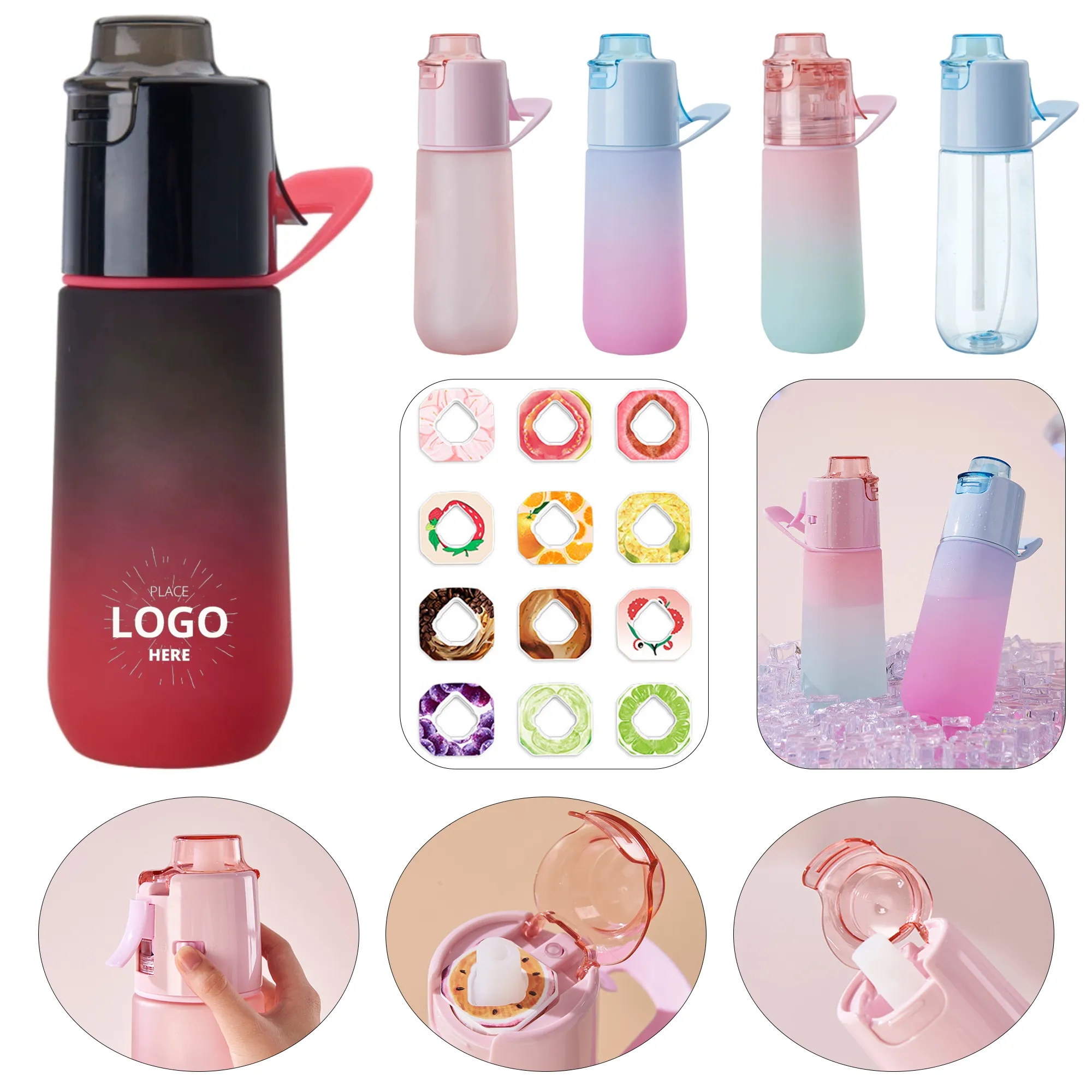 Two Color Fragrance Spray Water Cup 3