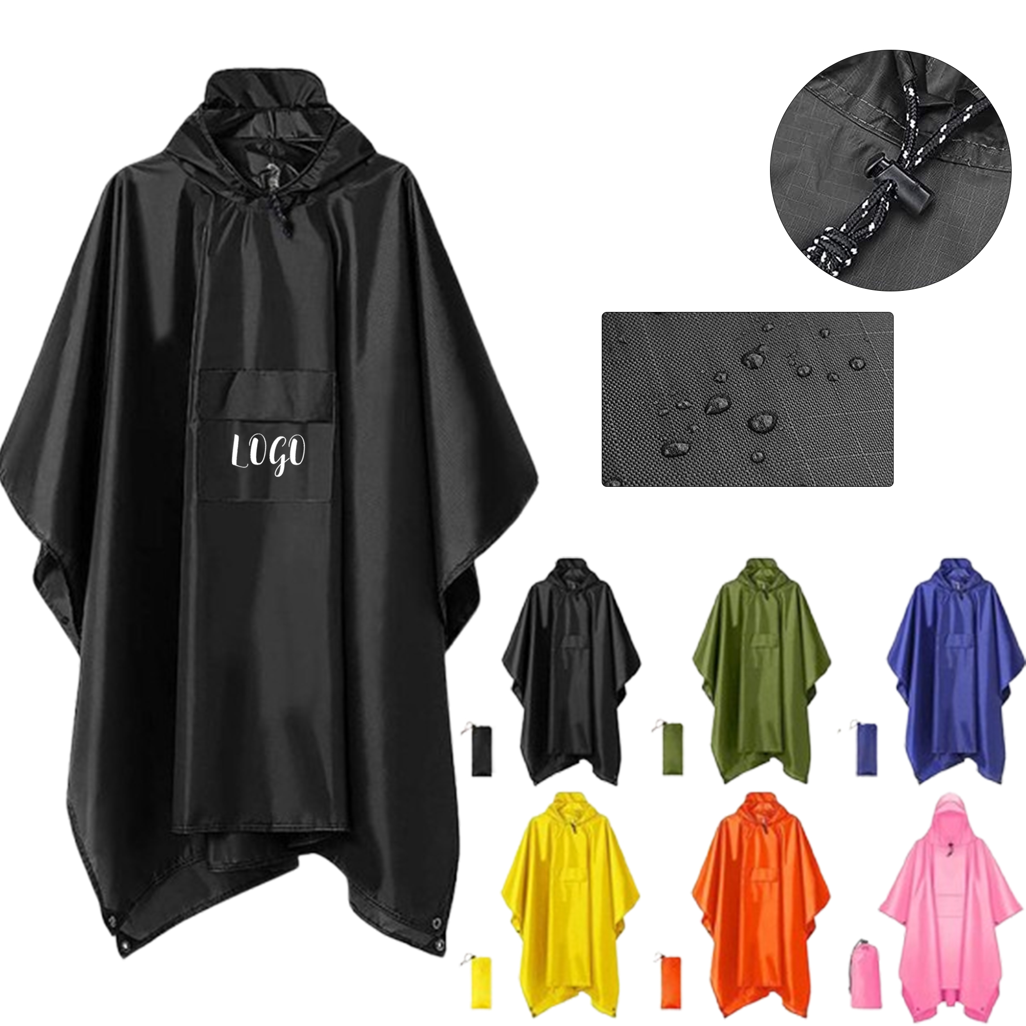 Waterproof Unisex Rain Jacket 3