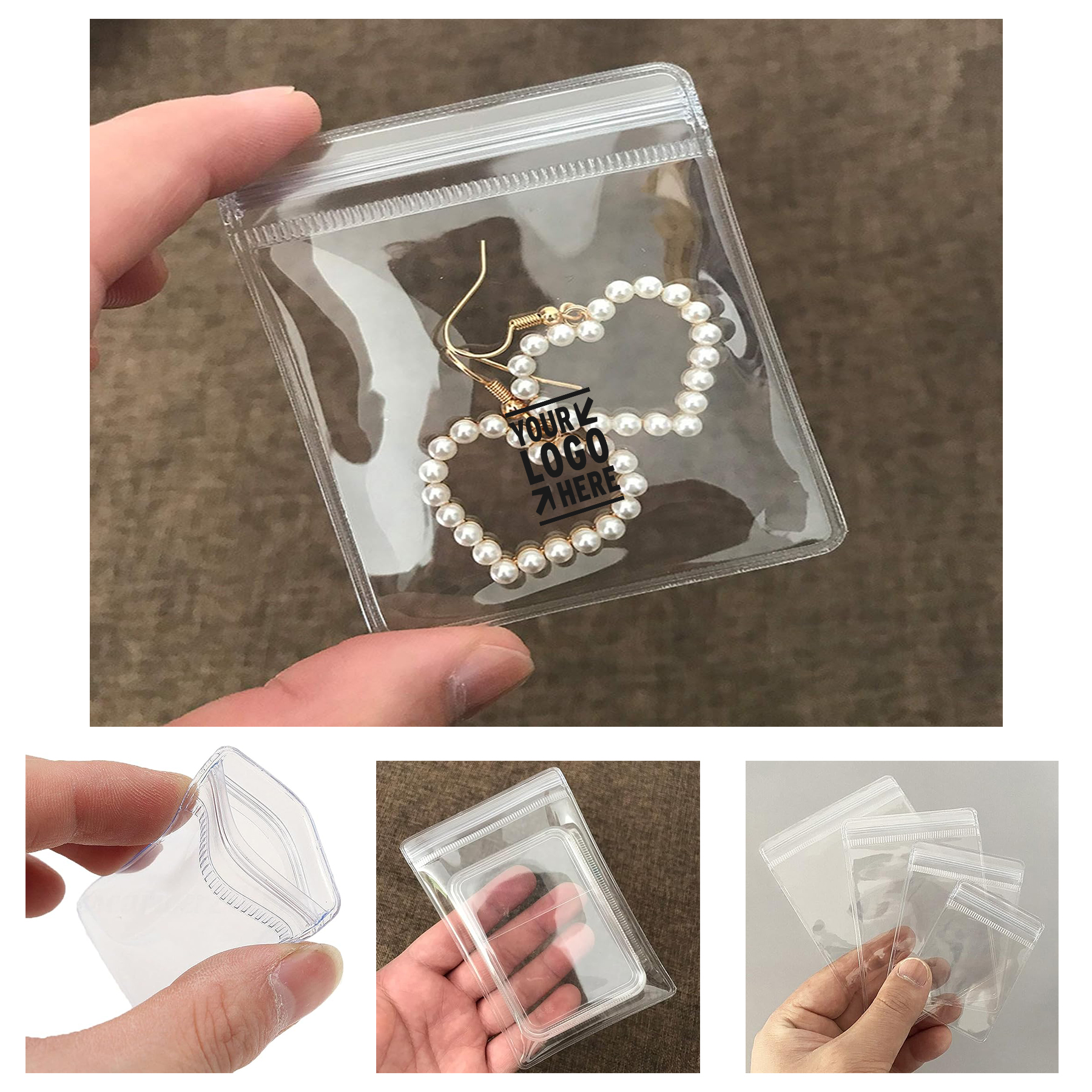 Clear Zipper Bag 2