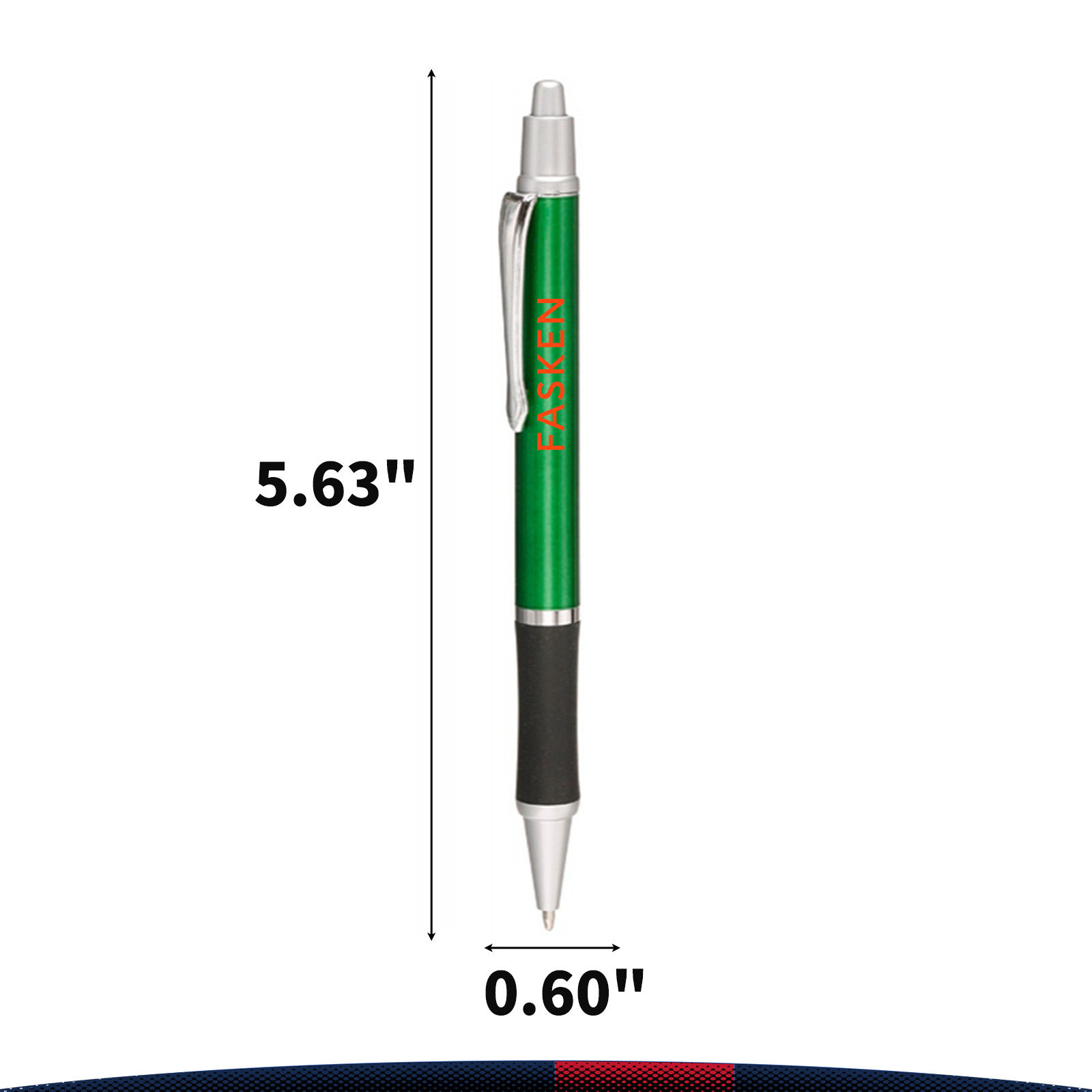 Noah Rubber Grip Ballpoint Pens 1