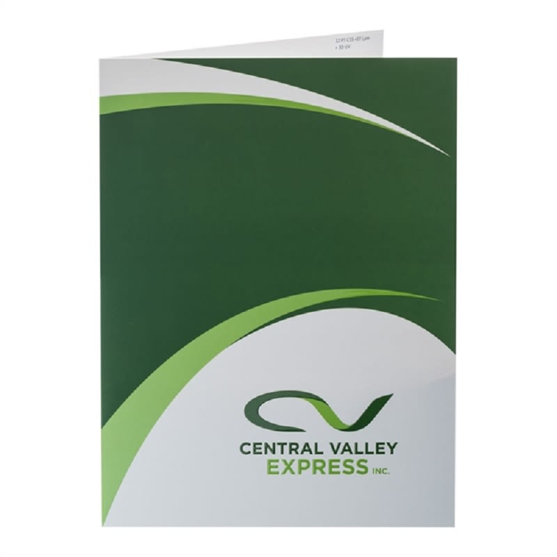 9 X 12 Inch Full Color Two-Pocket Presentation Folders 12