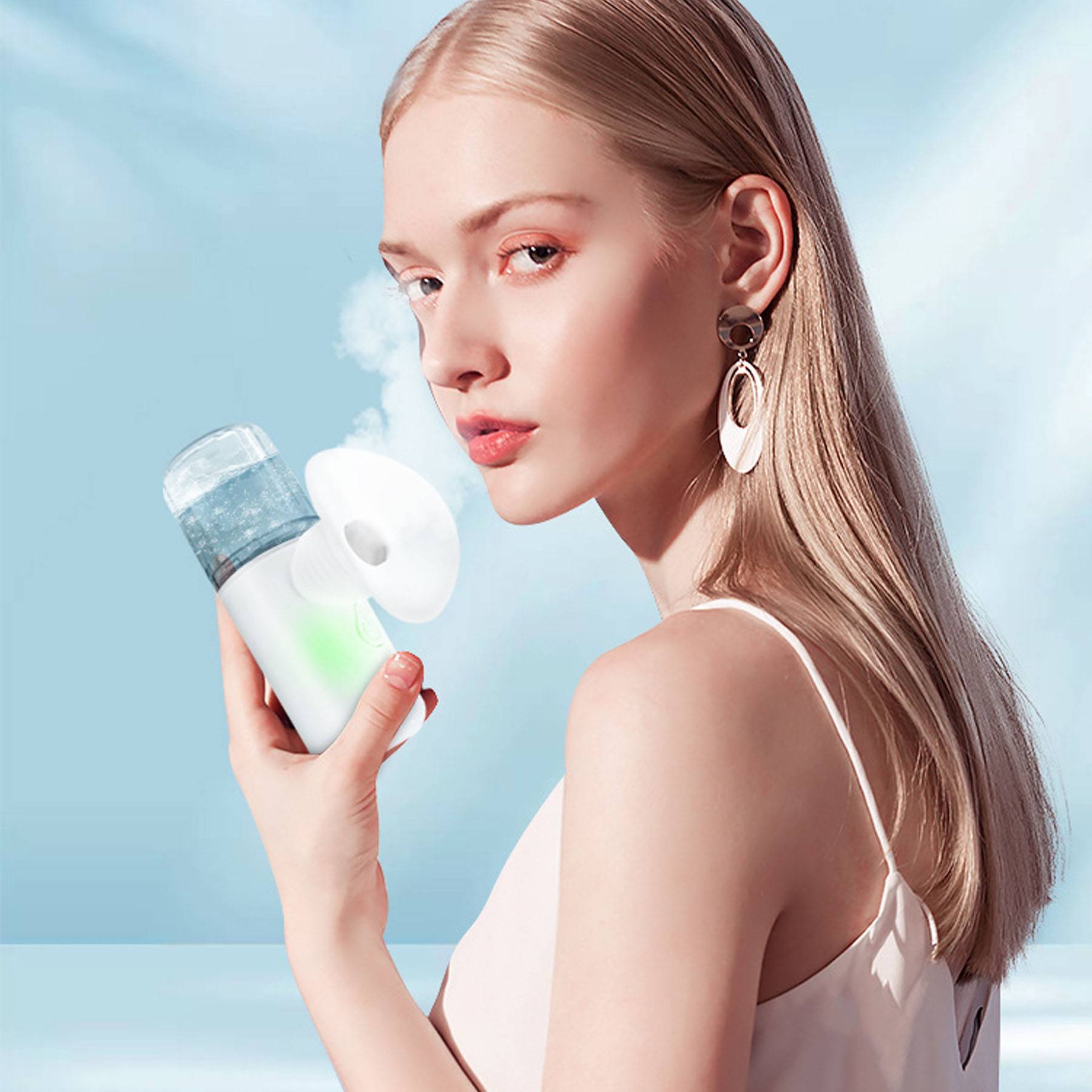 Household Handheld Portable Nebulizer Eye Protector 6