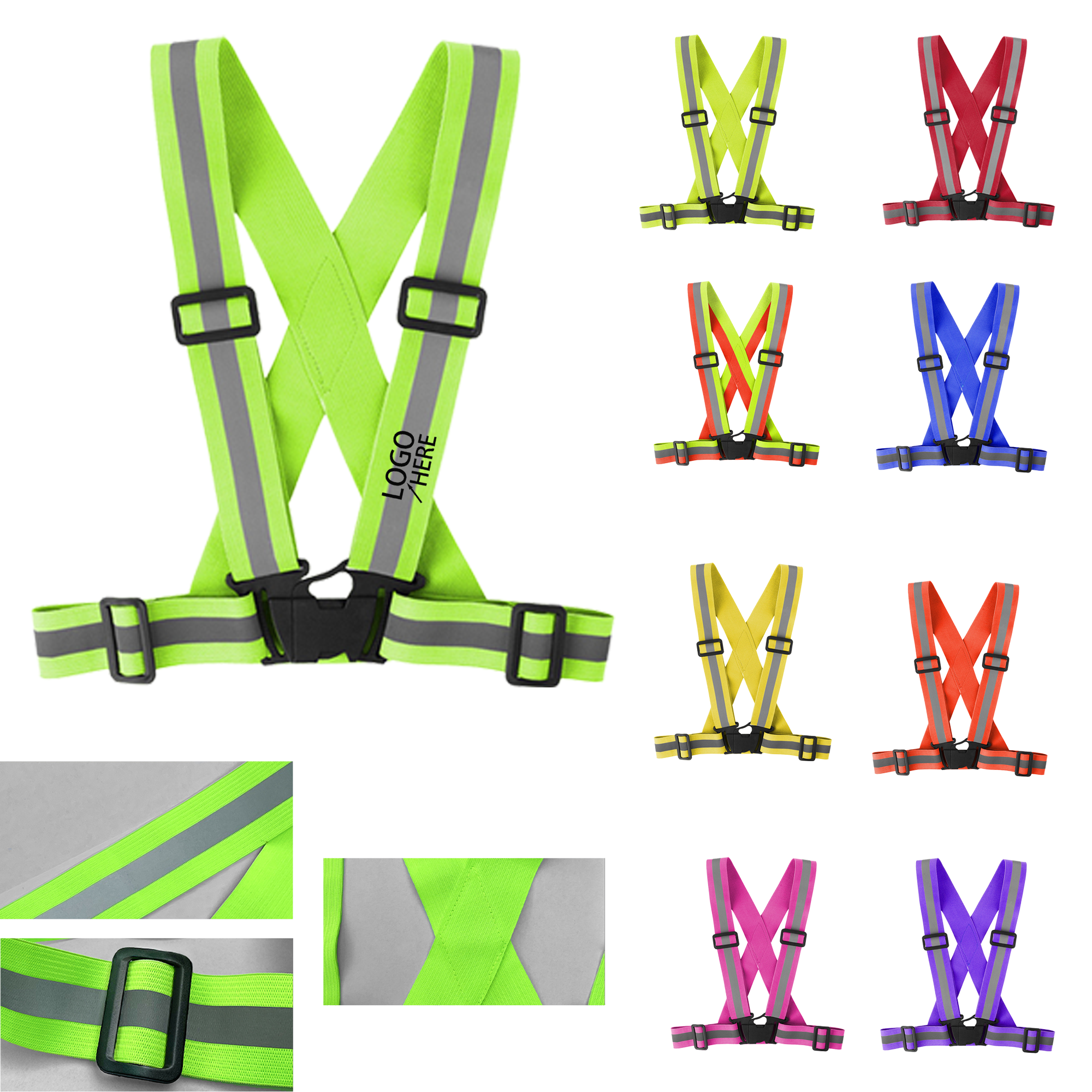 Reflective Poly Strap 2