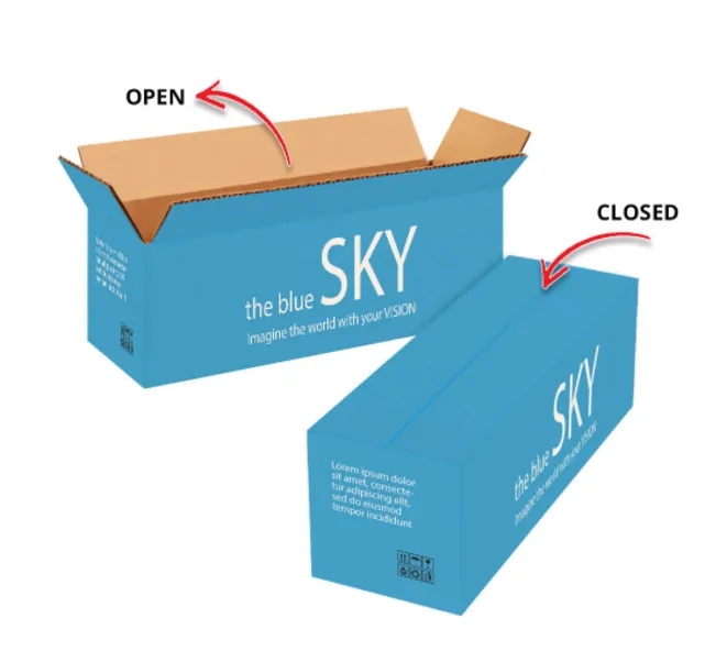 Long Boxes - Brown (Printed) 2