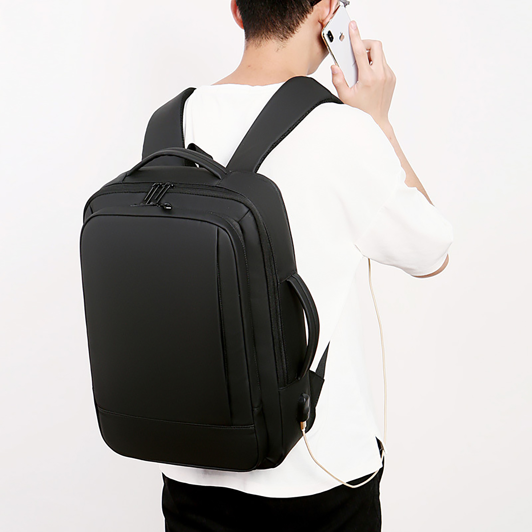 Durable Laptops Backpack with USB Charging Port 5
