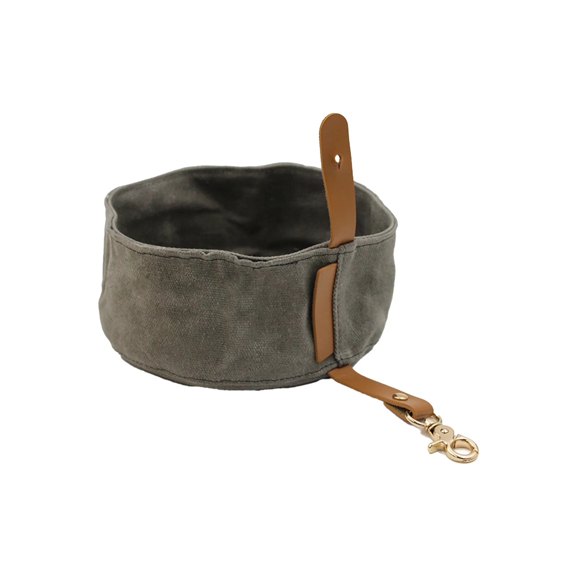 Waterproof Canvas Foldable Pet Bowl 4