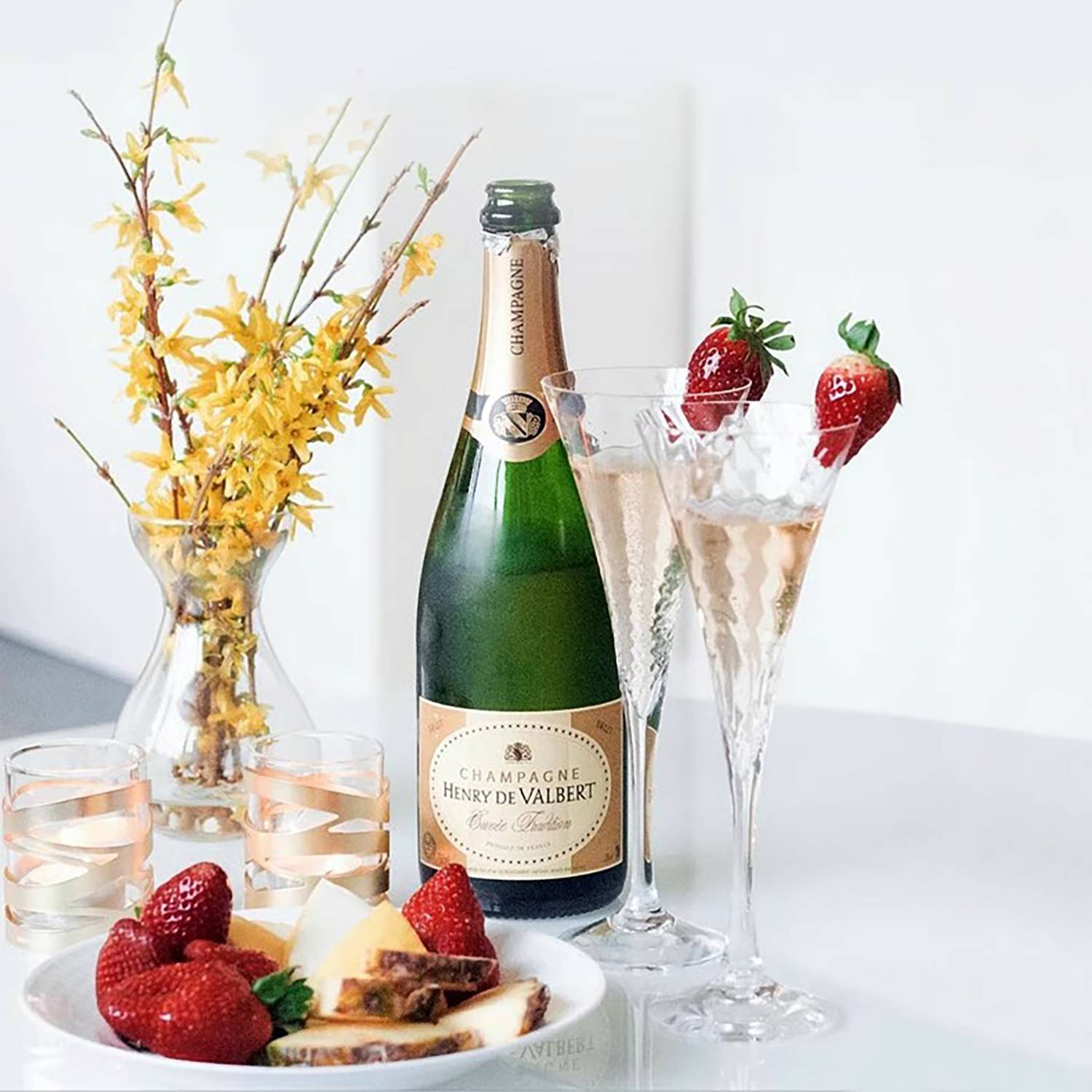 10 Oz Crystal Glass High-Leg Champagne Toasting Cup 2