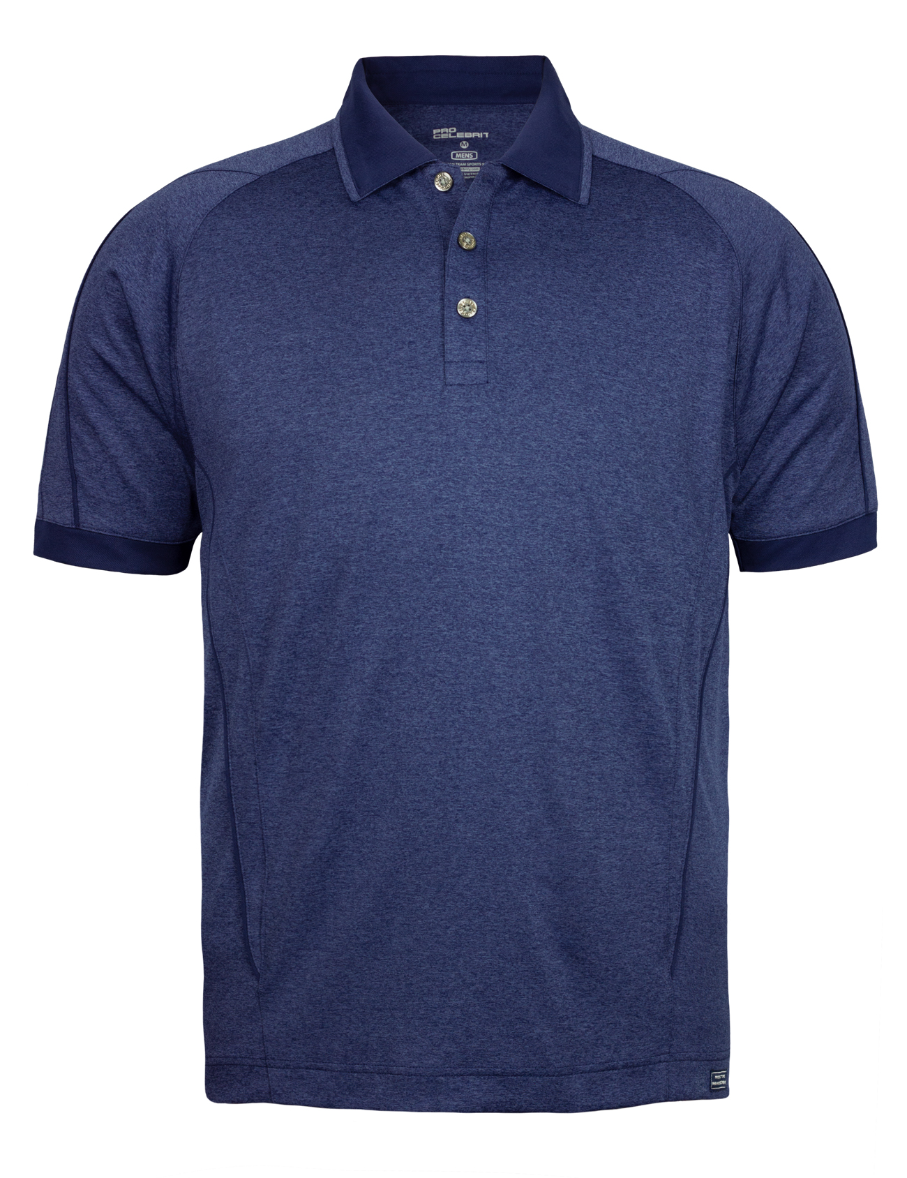 Men's Heathaway Micro Double Dye Knit Polo Shirt 7
