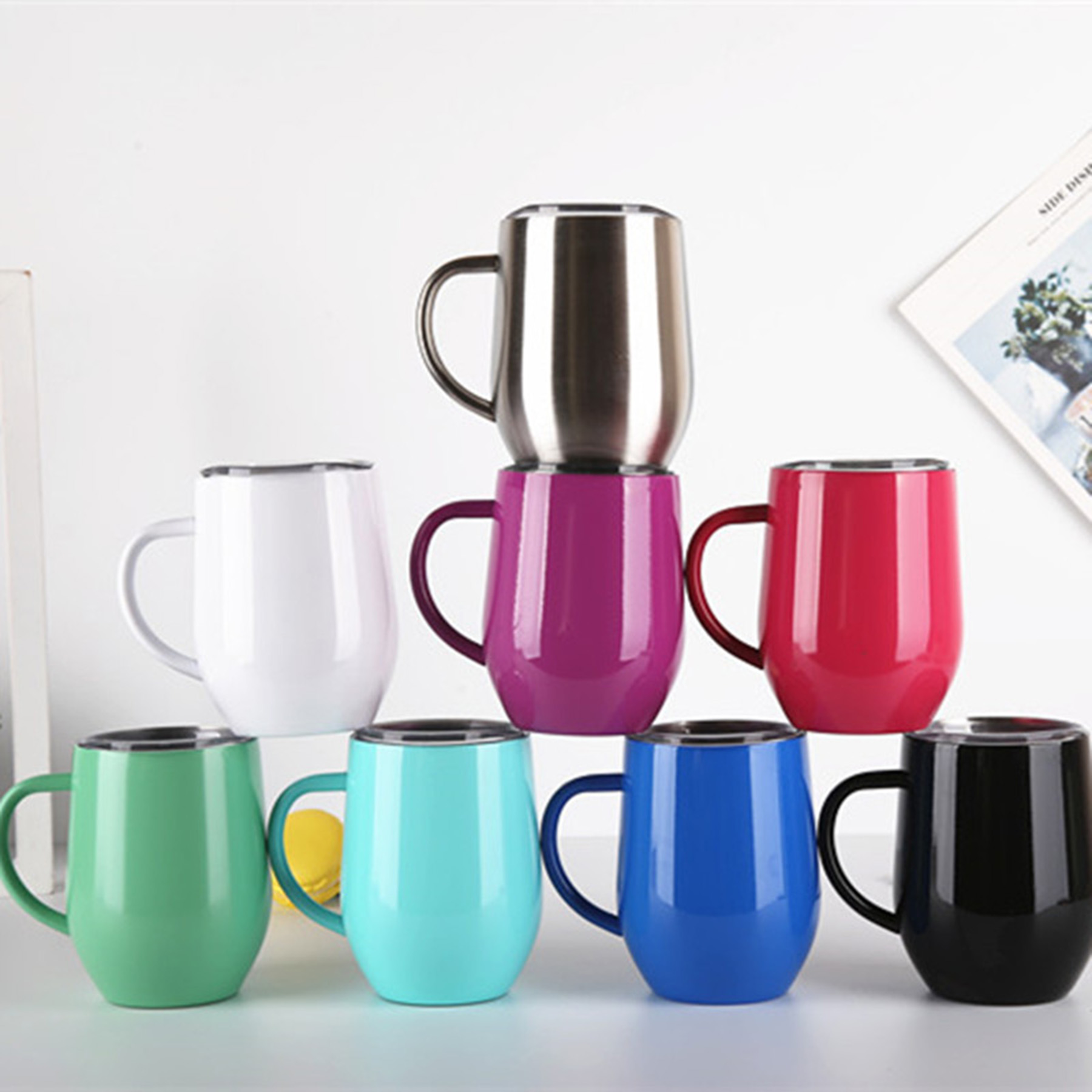 12 Oz. Stainless Steel Tumbler 2