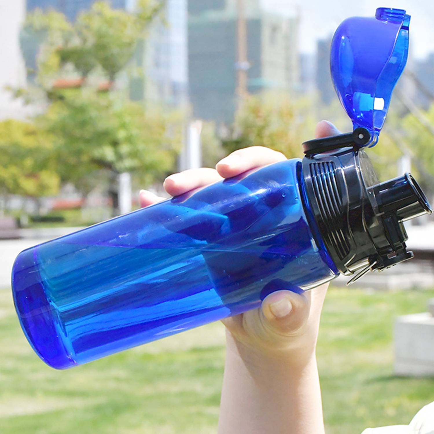 25oz Lockable Lid BPA Free Sport Water Bottle 6