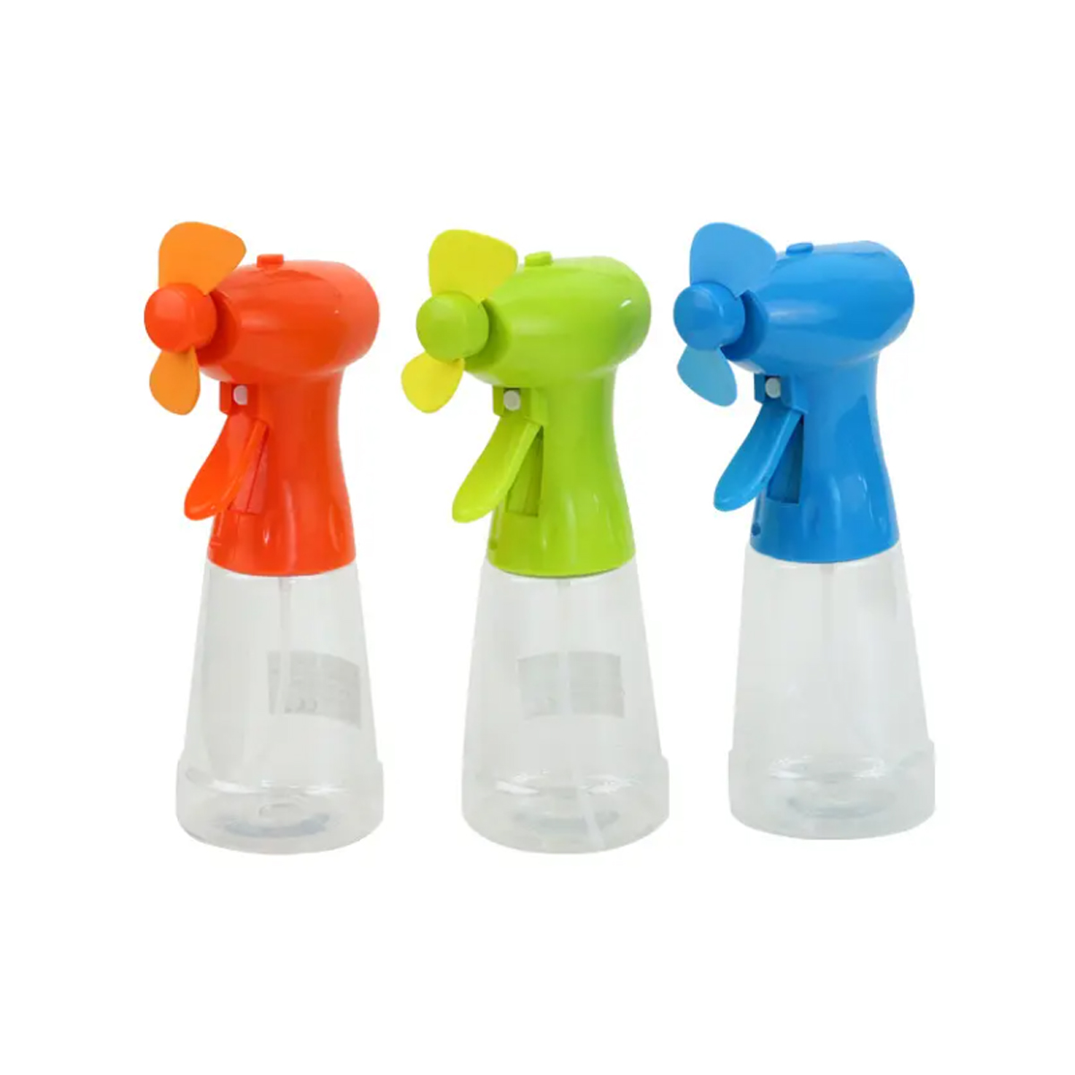 Handheld Misting Spray Fan Bottle with Manual Trigger 7