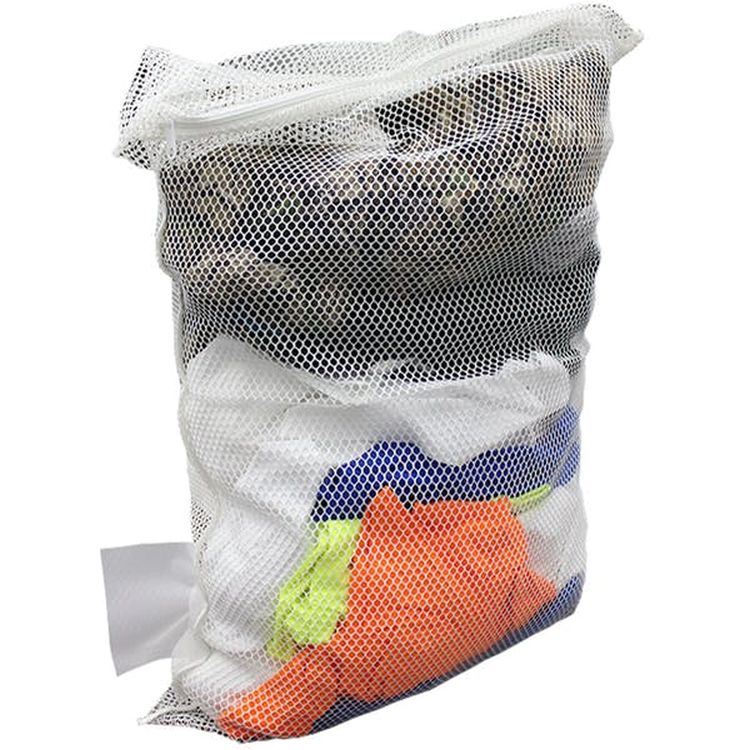 Cotton Plus Laundry Bags - Natural 24x36" Zipper 1
