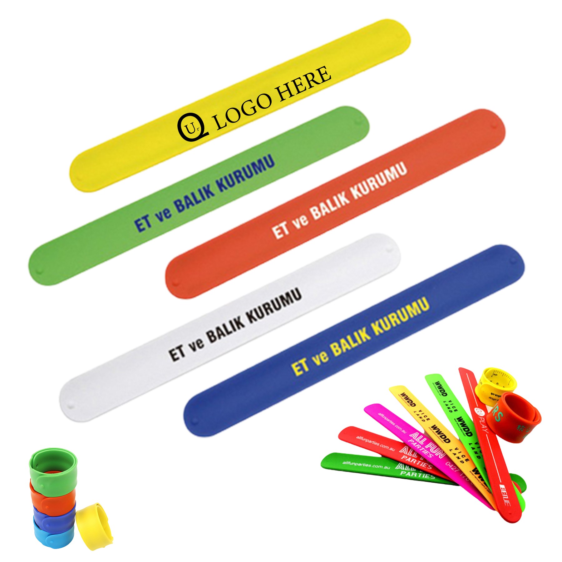 Silicone Slap Bracelet