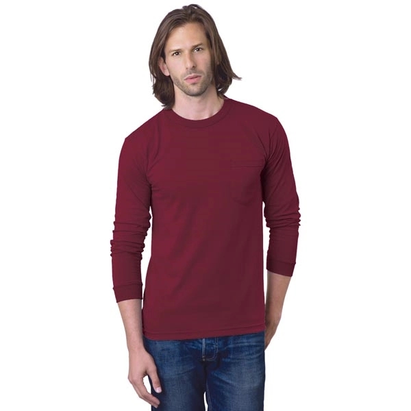 Unisex Pocket Long Sleeve Crew 2