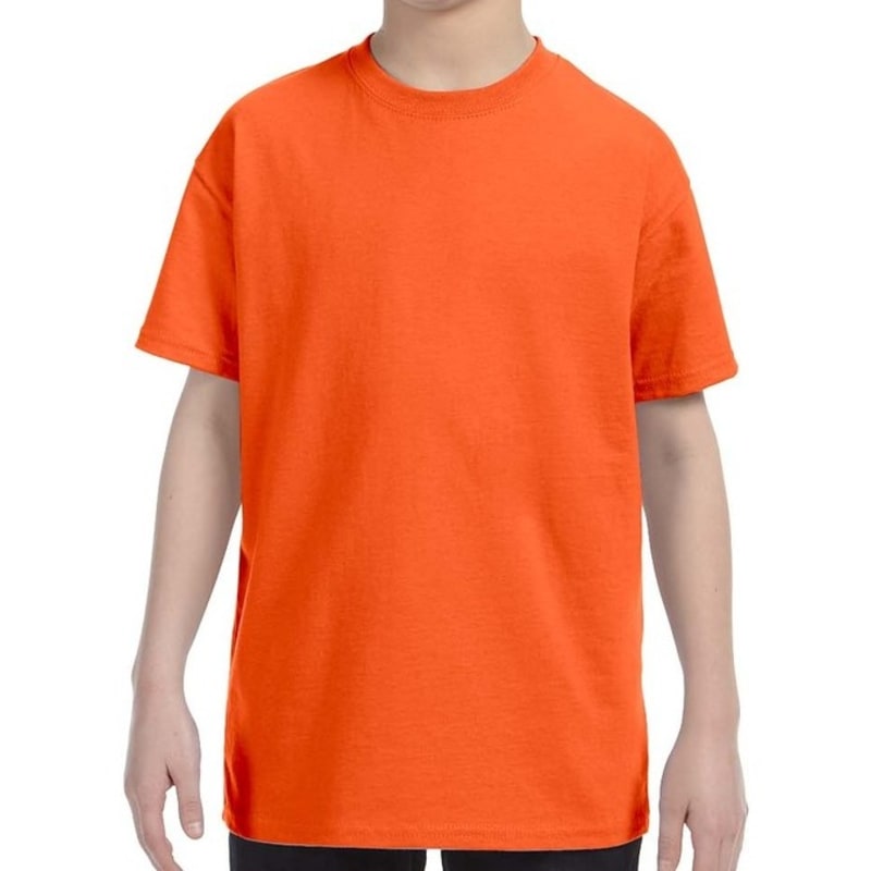 Custom Embroidered Youth Basic Cotton T-Shirts 38