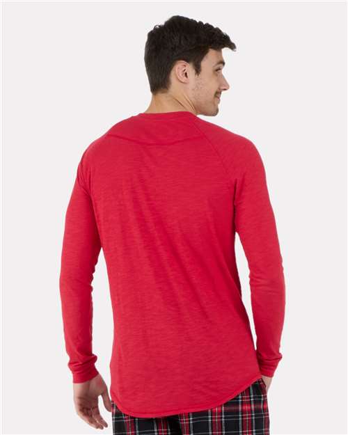 Unisex Henley Long Sleeve T-Shirt - BM3101 34
