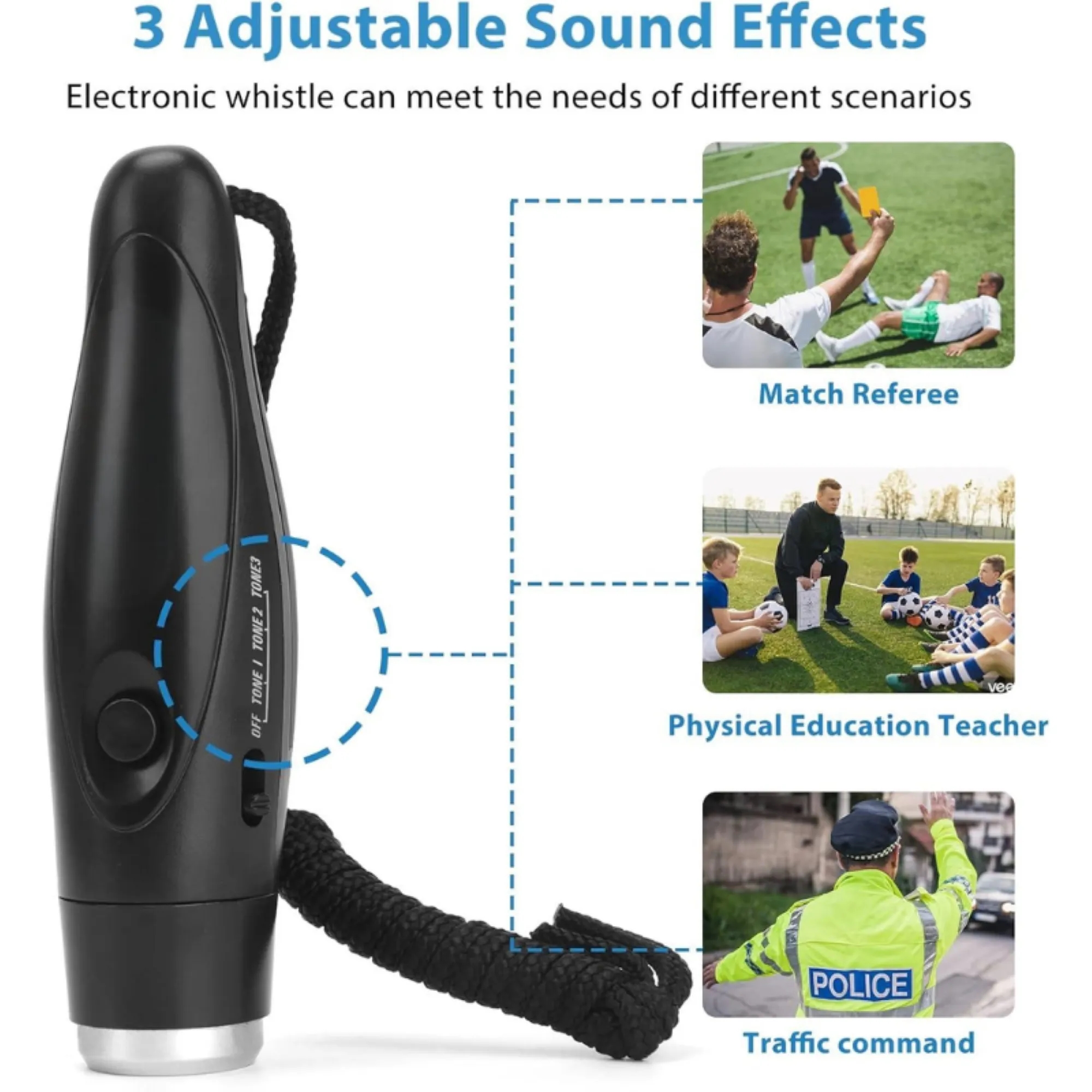 High-Decibel Electronic Whistle 4