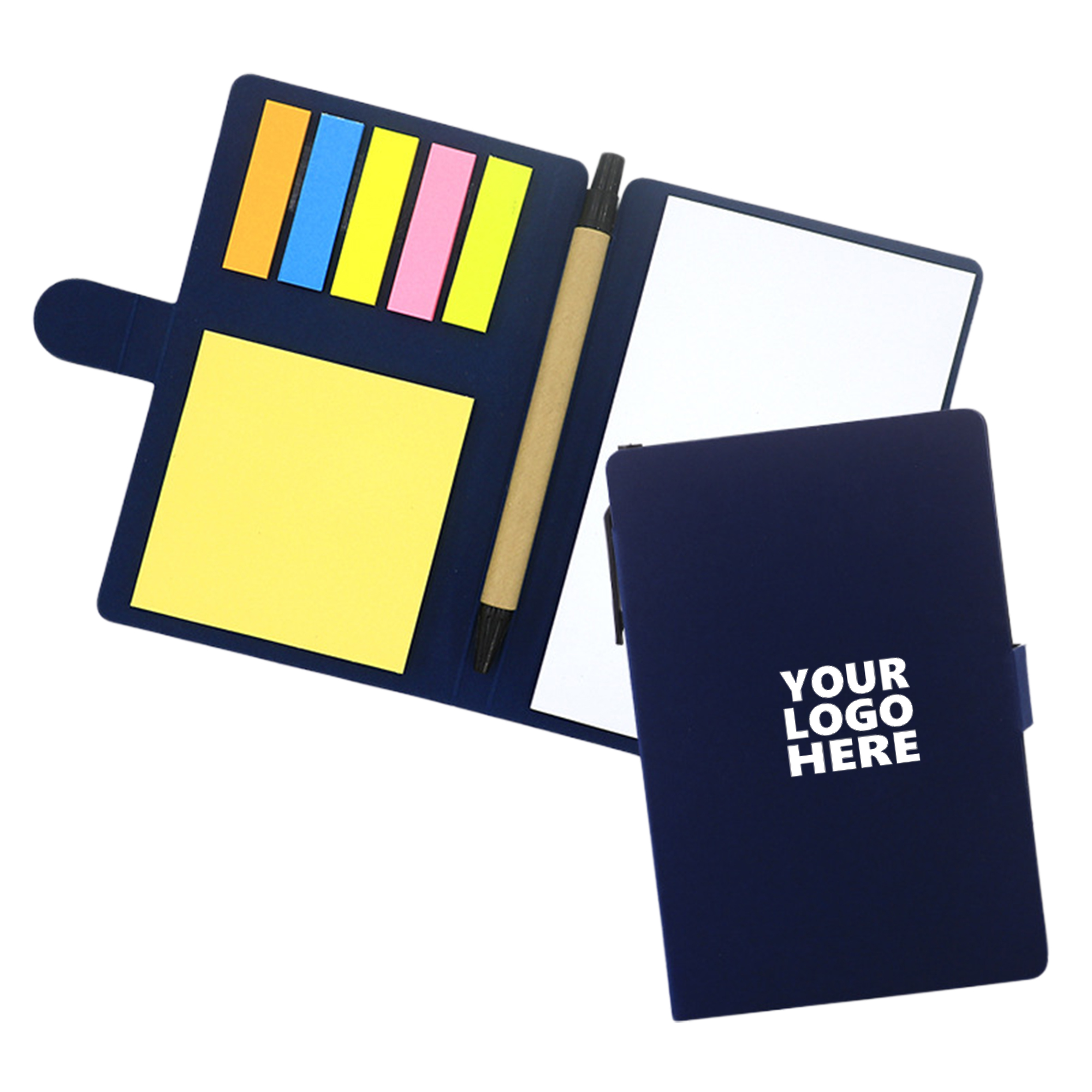 Sticky Notebook With Ballpoint Pen MOQ100 3