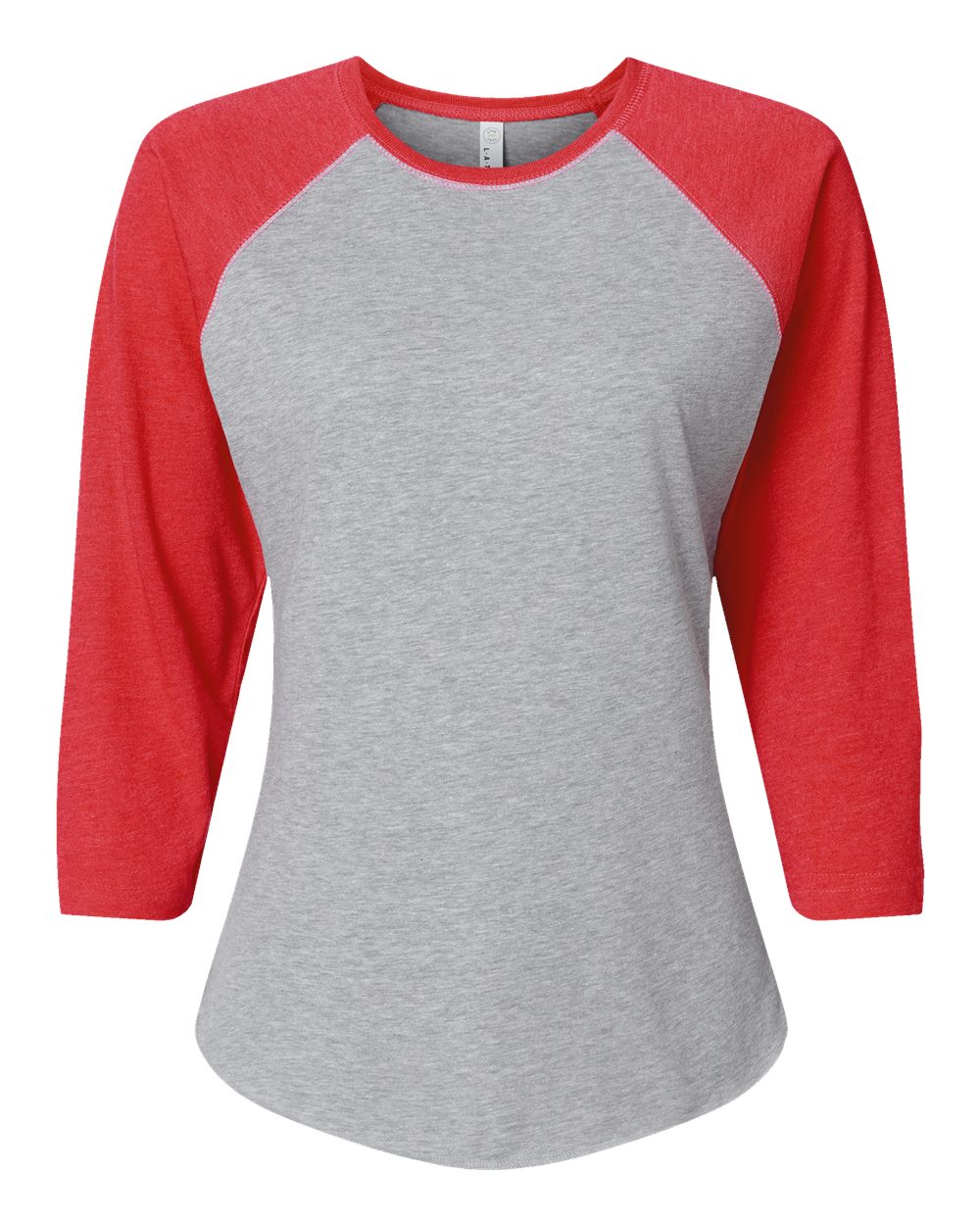 Women's Baseball Fine Jersey Three-Quarter Sleeve Tee - 3530 61